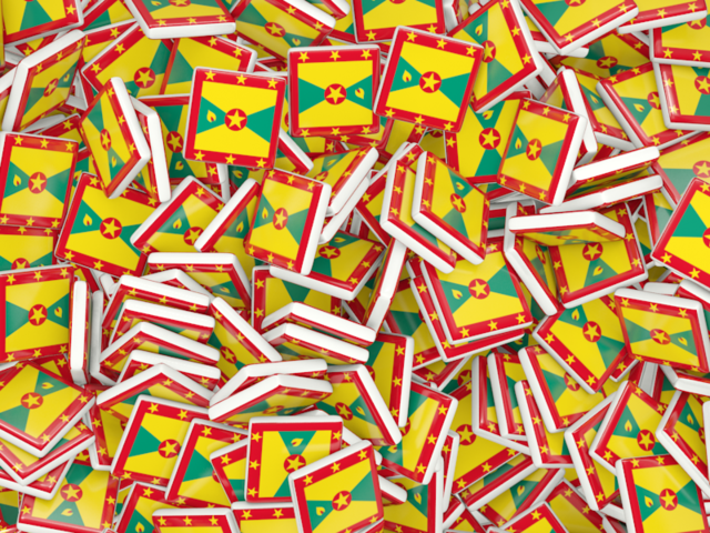 Square flag background. Download flag icon of Grenada at PNG format