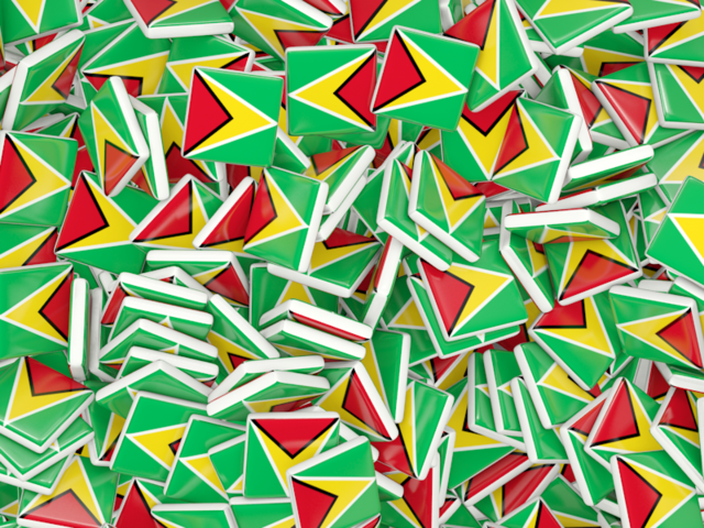 Square flag background. Download flag icon of Guyana at PNG format