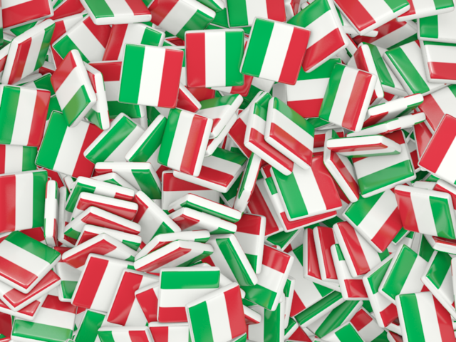 Square flag background. Download flag icon of Italy at PNG format