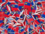 Liechtenstein. Square flag background. Download icon.