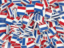 Netherlands. Square flag background. Download icon.