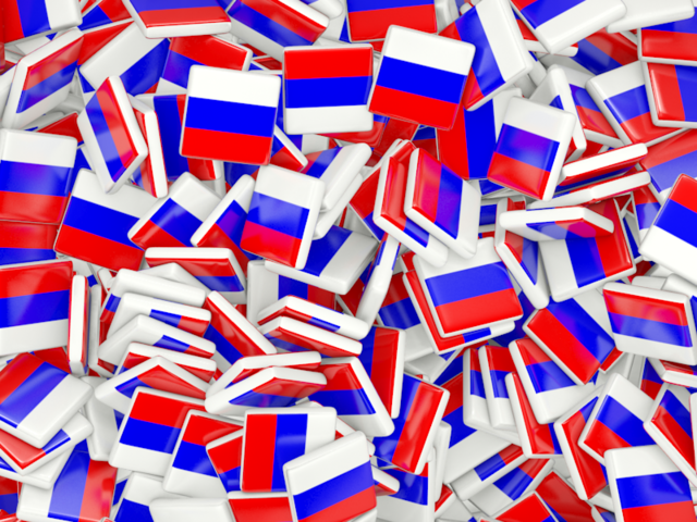 Square flag background. Download flag icon of Russia at PNG format