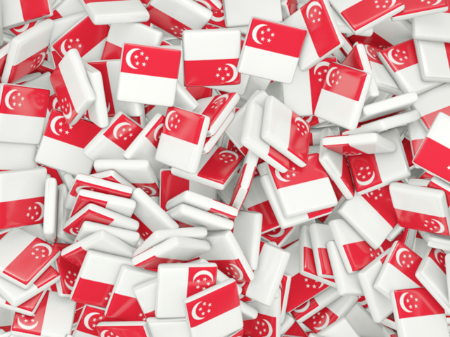 Square flag background. Download flag icon of Singapore at PNG format