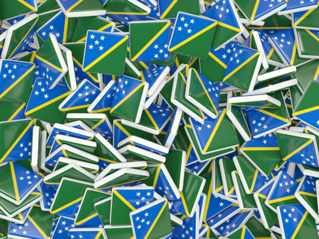 Square flag background. Download flag icon of Solomon Islands at PNG format