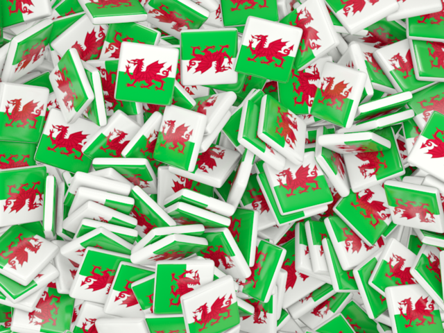 Square flag background. Download flag icon of Wales at PNG format