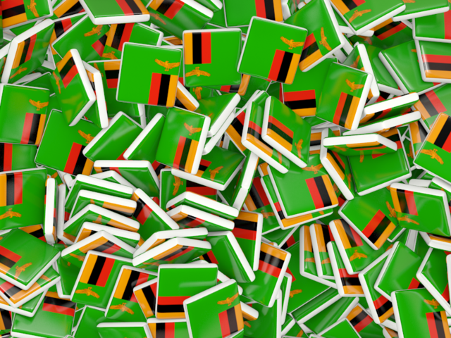 Square flag background. Download flag icon of Zambia at PNG format
