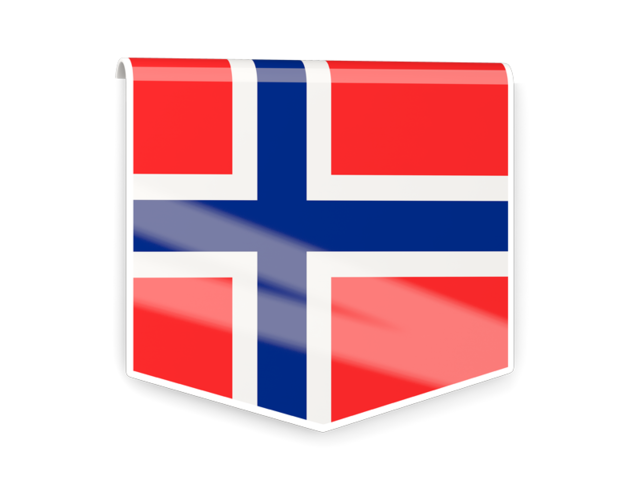 Square flag label. Download flag icon of Bouvet Island at PNG format