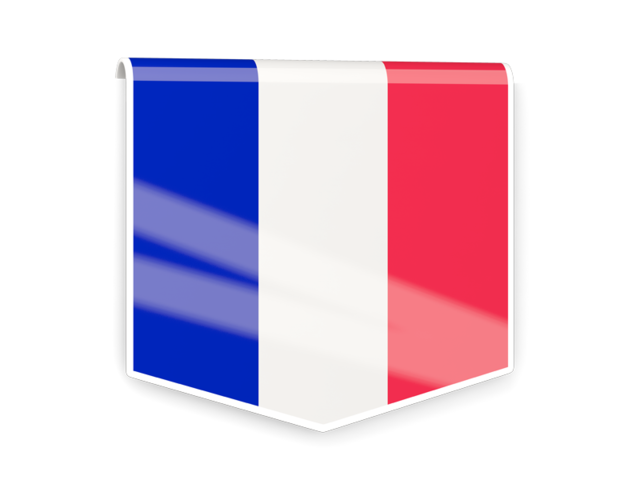 Square flag label. Download flag icon of Mayotte at PNG format