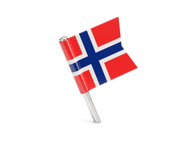 Square flag pin. Download flag icon of Bouvet Island at PNG format