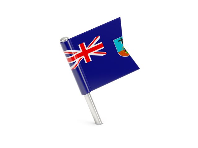 Square flag pin. Download flag icon of Montserrat at PNG format