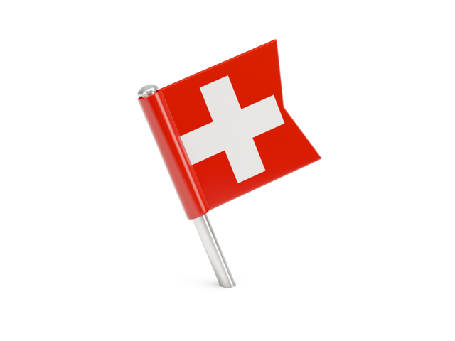 Square flag pin. Download flag icon of Switzerland at PNG format