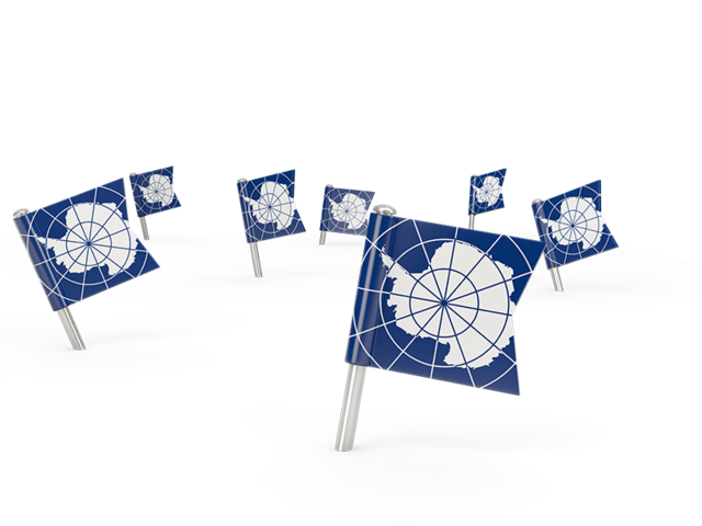 Square flag pins. Download flag icon of Antarctica at PNG format