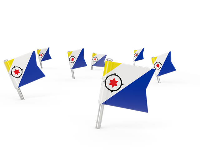 Square flag pins. Download flag icon of Bonaire at PNG format