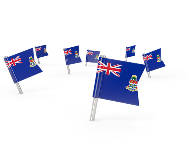 Square flag pins. Download flag icon of Cayman Islands at PNG format
