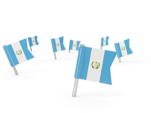 Square flag pins. Download flag icon of Guatemala at PNG format