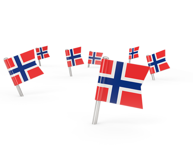 Square flag pins. Download flag icon of Norway at PNG format