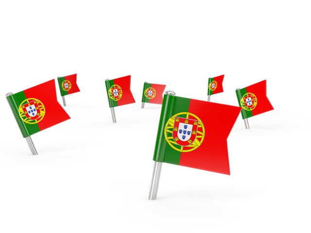 Square flag pins. Download flag icon of Portugal at PNG format