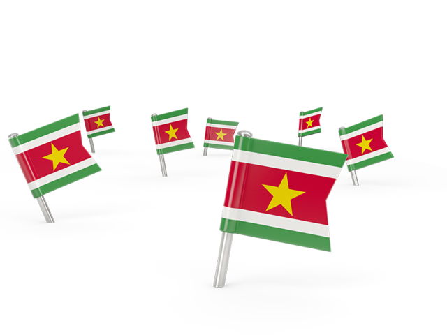 Square flag pins. Download flag icon of Suriname at PNG format