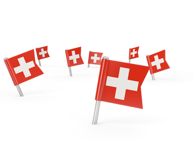 Square flag pins. Download flag icon of Switzerland at PNG format