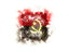 Angola. Square grunge flag. Download icon.