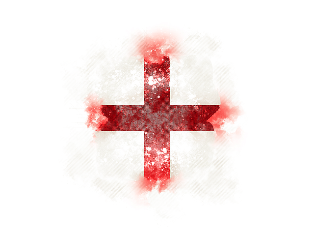Square grunge flag. Download flag icon of England at PNG format