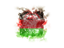 Malawi. Square grunge flag. Download icon.