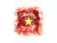 Vietnam. Square grunge flag. Download icon.