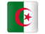 Algeria. Square icon. Download icon.