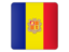 Andorra. Square icon. Download icon.