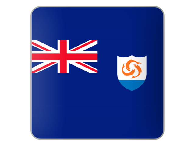 Square icon. Download flag icon of Anguilla at PNG format