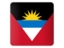 Antigua and Barbuda. Square icon. Download icon.