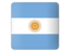 Argentina. Square icon. Download icon.