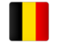 Belgium. Square icon. Download icon.