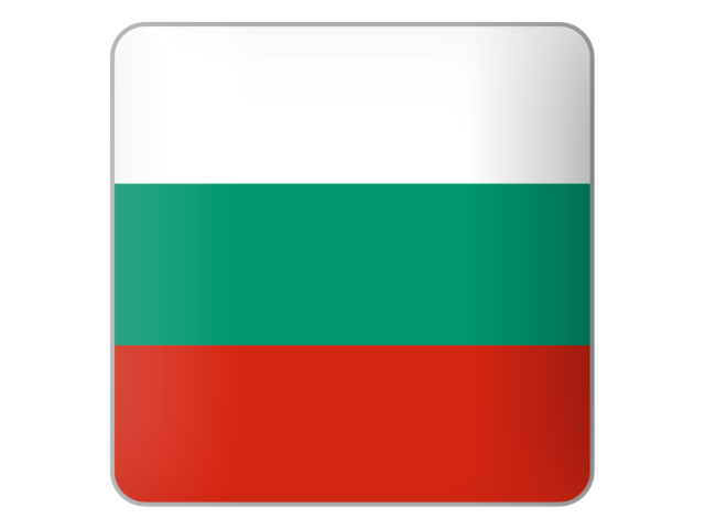 Square icon. Download flag icon of Bulgaria at PNG format