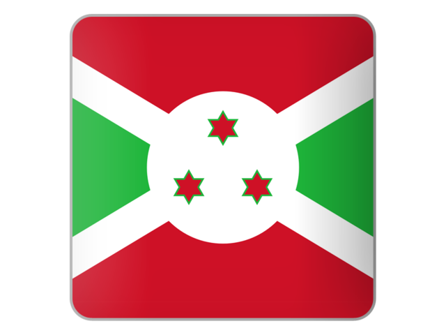 Square icon. Download flag icon of Burundi at PNG format