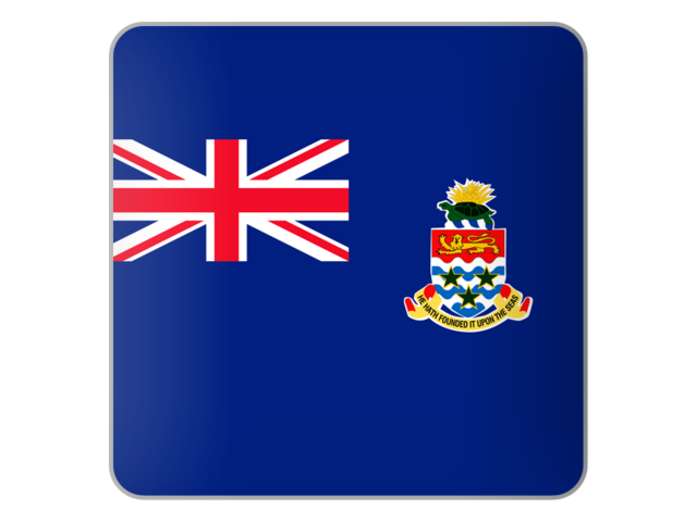 Square icon. Download flag icon of Cayman Islands at PNG format