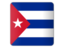 Cuba. Square icon. Download icon.