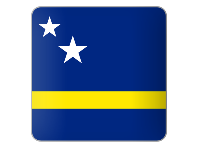 Square icon. Download flag icon of Curacao at PNG format