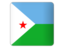 Djibouti. Square icon. Download icon.