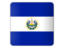 El Salvador. Square icon. Download icon.