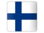 Finland. Square icon. Download icon.