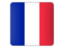 France. Square icon. Download icon.