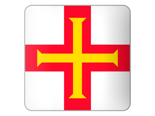 Square icon. Download flag icon of Guernsey at PNG format