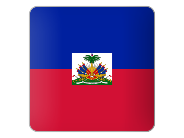 Square icon. Download flag icon of Haiti at PNG format