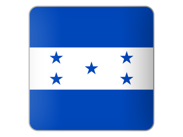 Square icon. Download flag icon of Honduras at PNG format