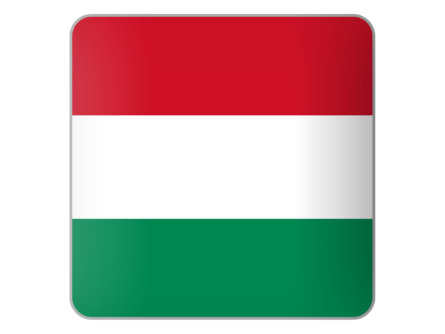 Квадратная иконка. Скачать флаг. Венгрия