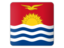 Kiribati. Square icon. Download icon.