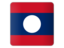 Laos. Square icon. Download icon.