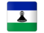 Lesotho. Square icon. Download icon.