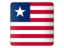 Liberia. Square icon. Download icon.